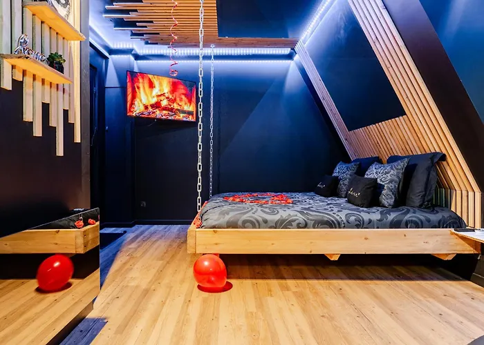 Romantique Pres De La Avec Jacuzzi - Dark Apartman Villers-sur-Mer